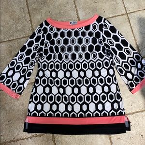 🌸 JM COLLECTION TUNIC TOP